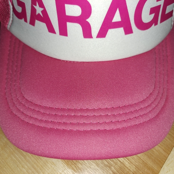 Women's Garage Logo Trucker Style Cap - Picture 2 of 5